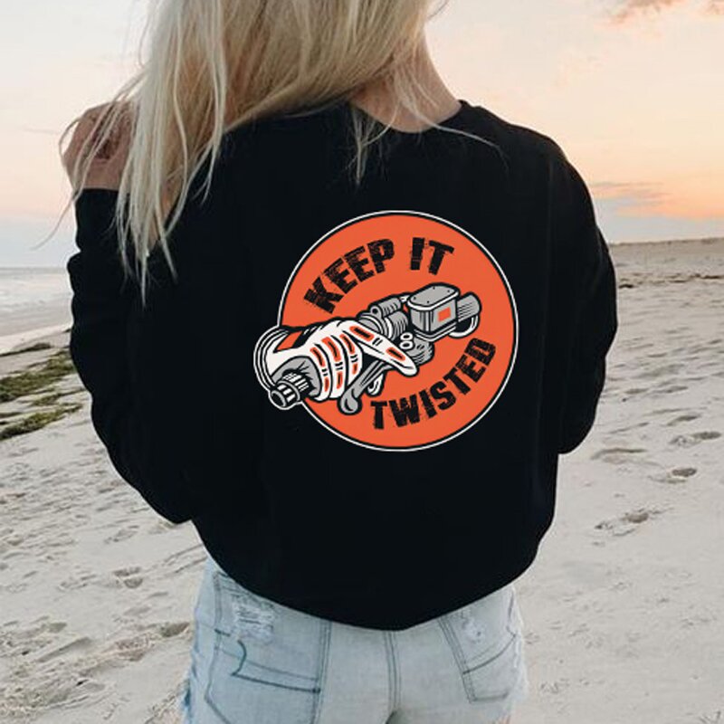 Printed sweatshirt-xxchiefs