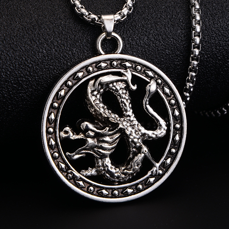 Dragon necklace-xxchiefs