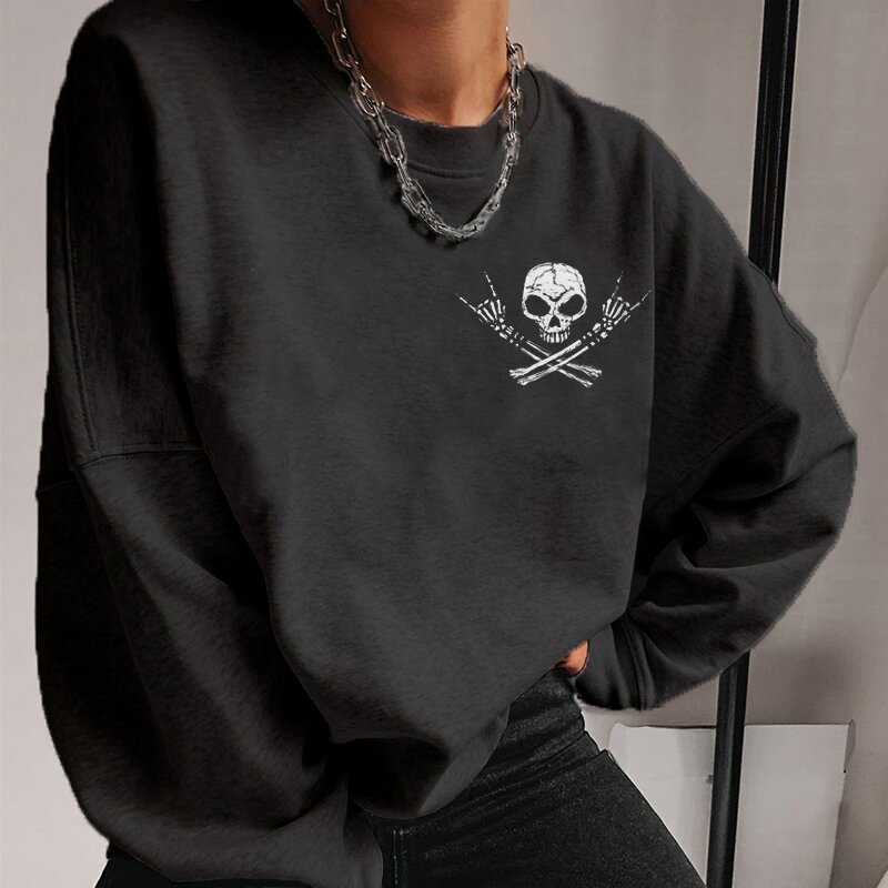 Printed sweatshirt-xxchiefs