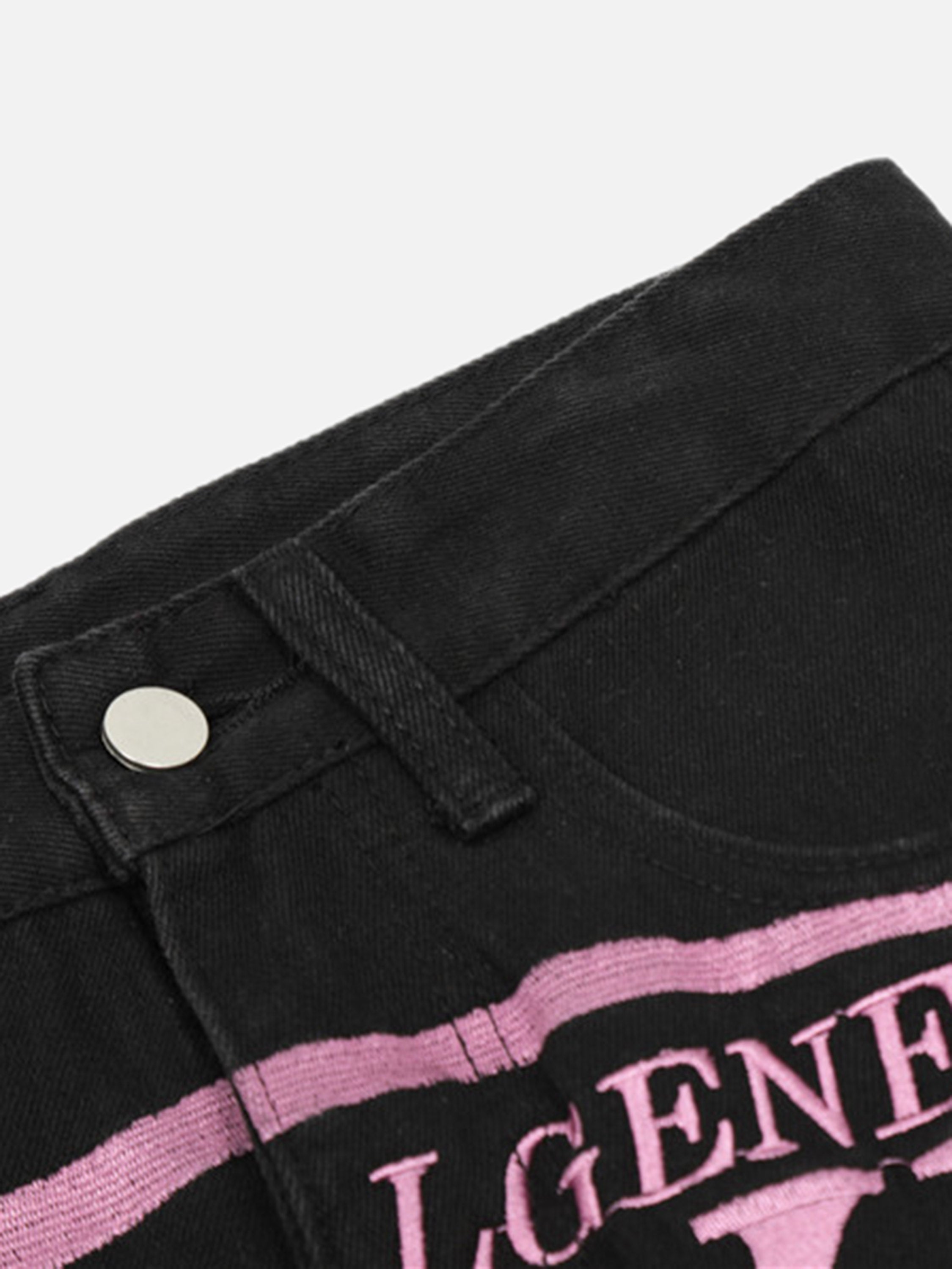 American Vintage Embroidered Jeans-xxchiefs