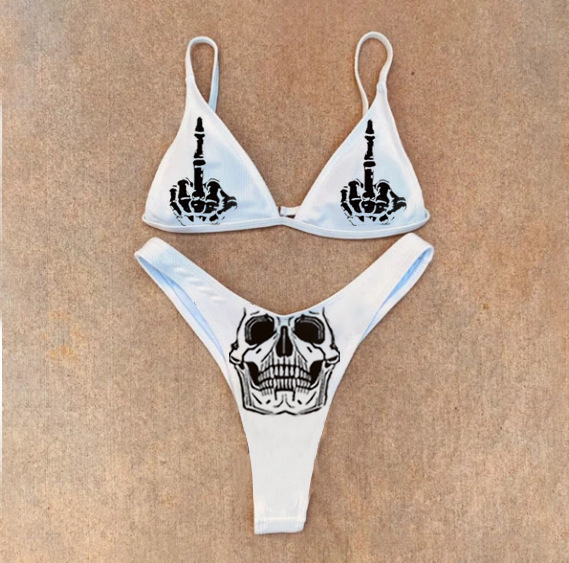 Print Sports Bikini Set-xxchiefs