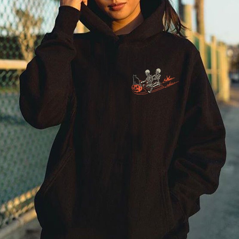 Halloween print sweatshirt-xxchiefs