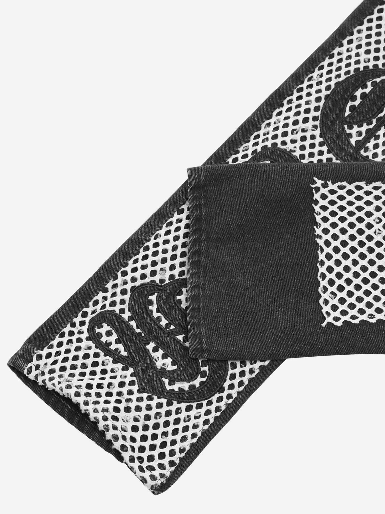 Mesh Patch Jeans-xxchiefs