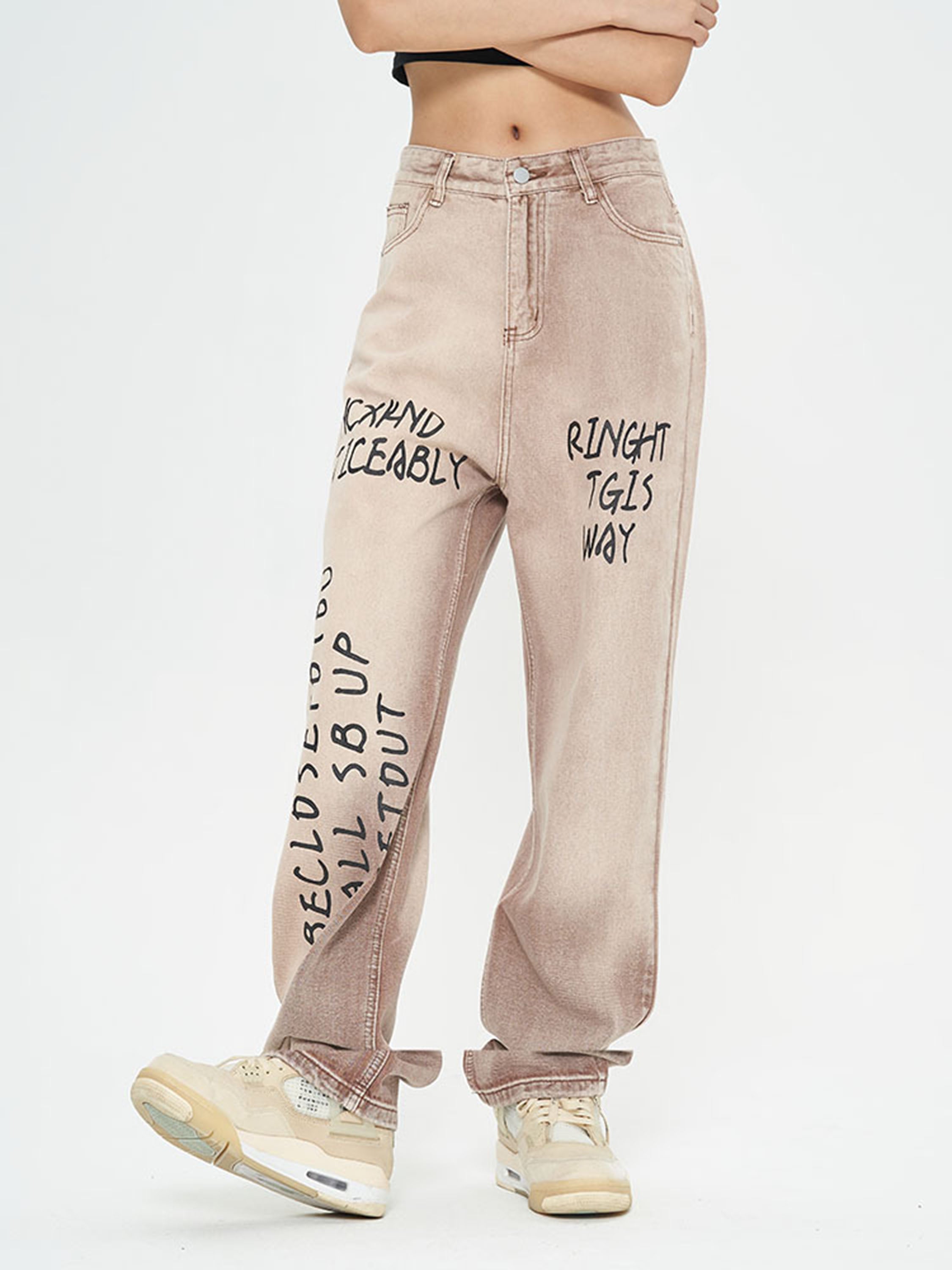 High Street Gradient Do-over Straight-leg Jeans-xxchiefs