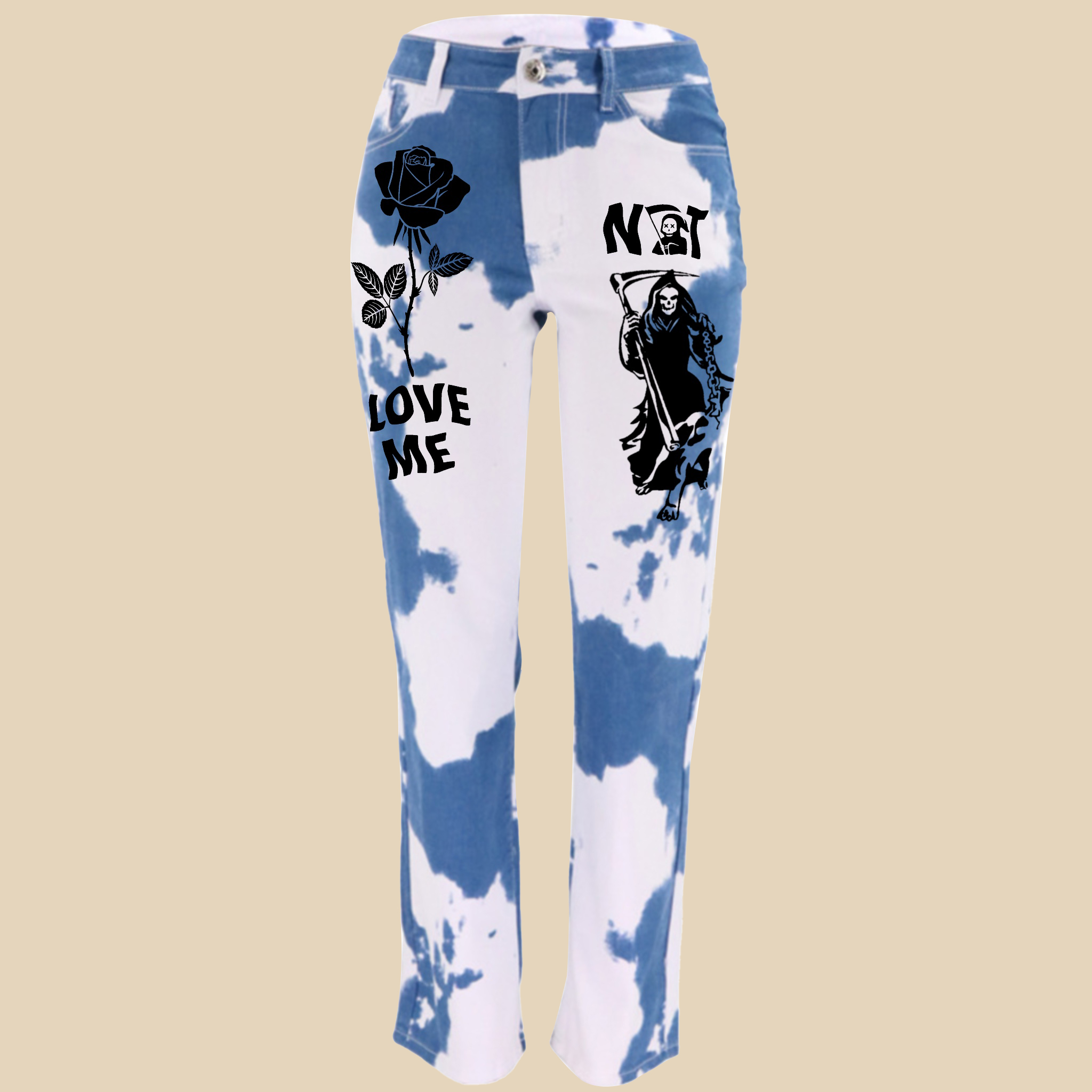 Printed jeans-xxchiefs