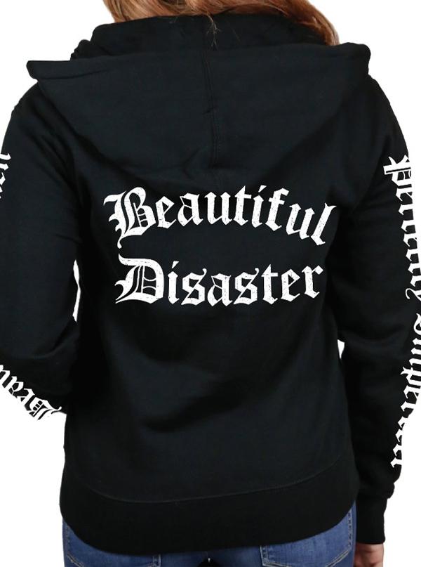 DEFINED ZIP HOODIE BY BEAUTIFUL DISASTER-xxchiefs
