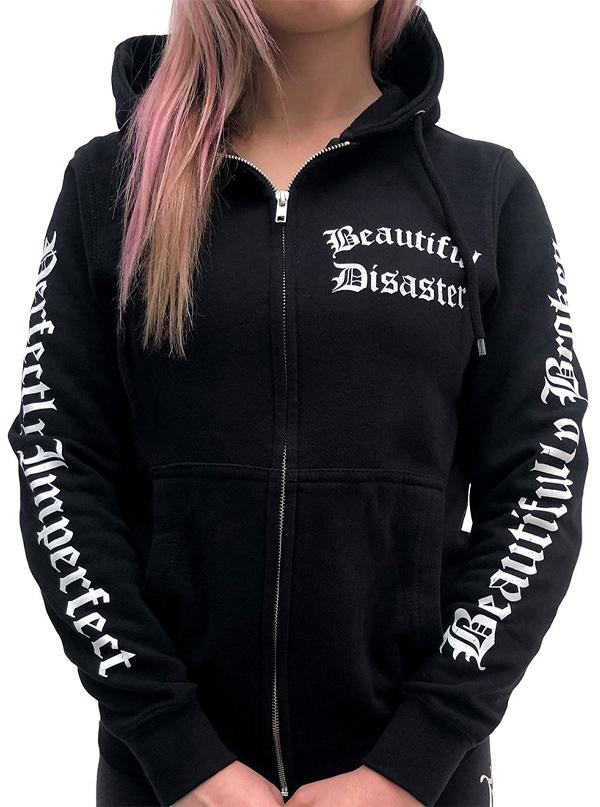 DEFINED ZIP HOODIE BY BEAUTIFUL DISASTER-xxchiefs