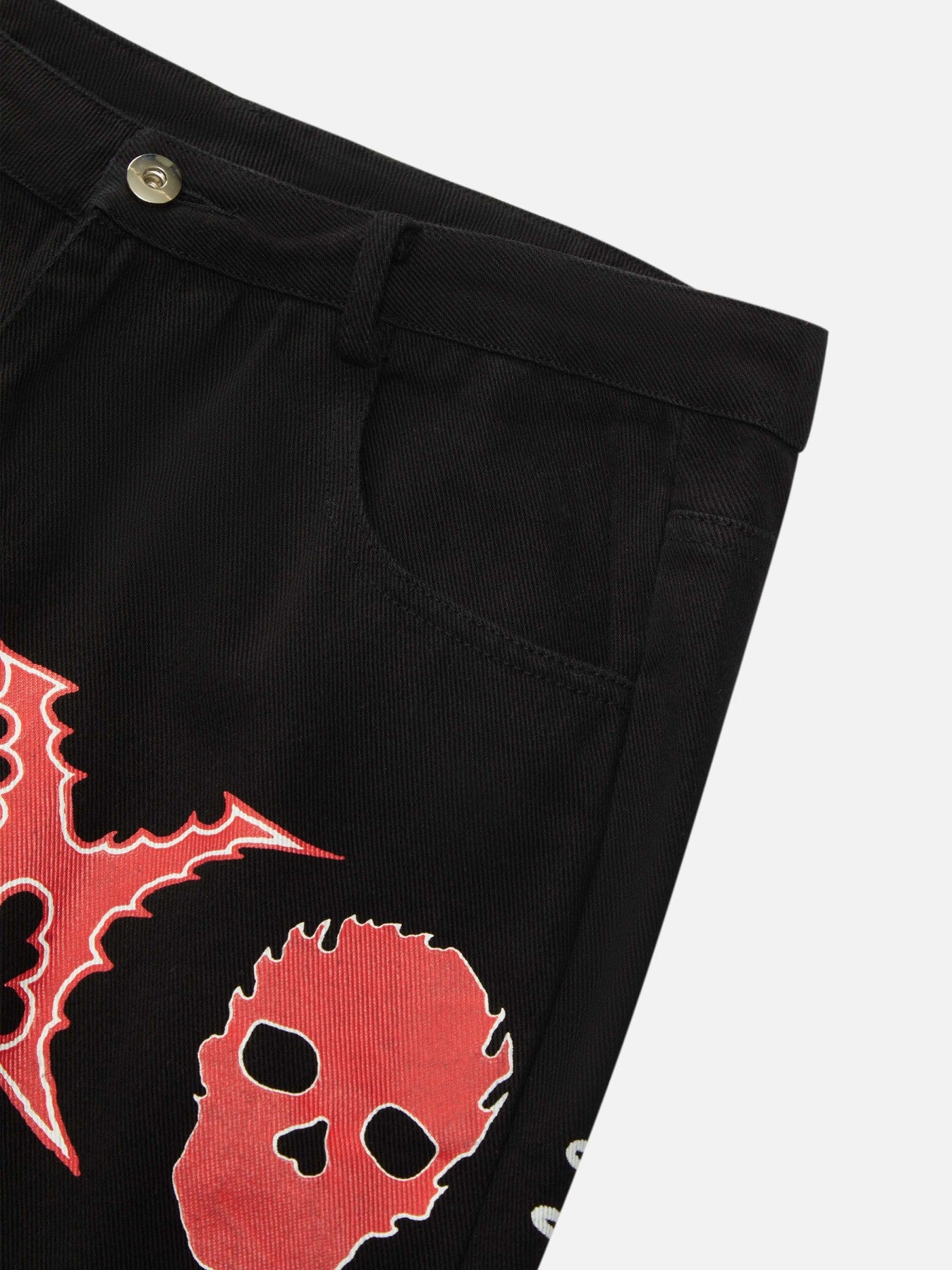 Letter Printing Jeans-xxchiefs