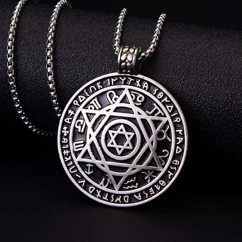 Six Pointed Star Necklace-xxchiefs