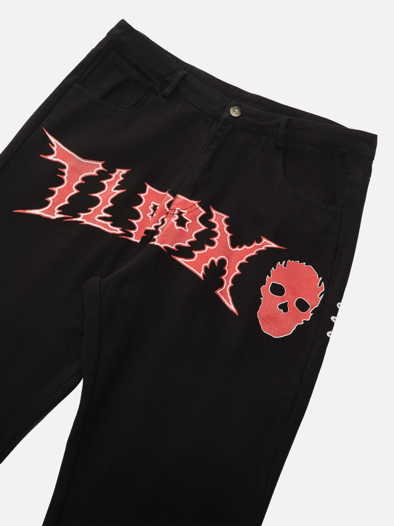 Letter Printing Jeans-xxchiefs