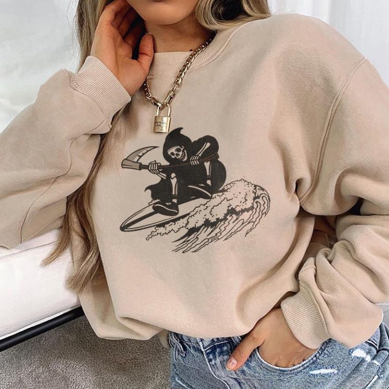 Woman Casual Print Long Sleeve  Sweatshirts-xxchiefs
