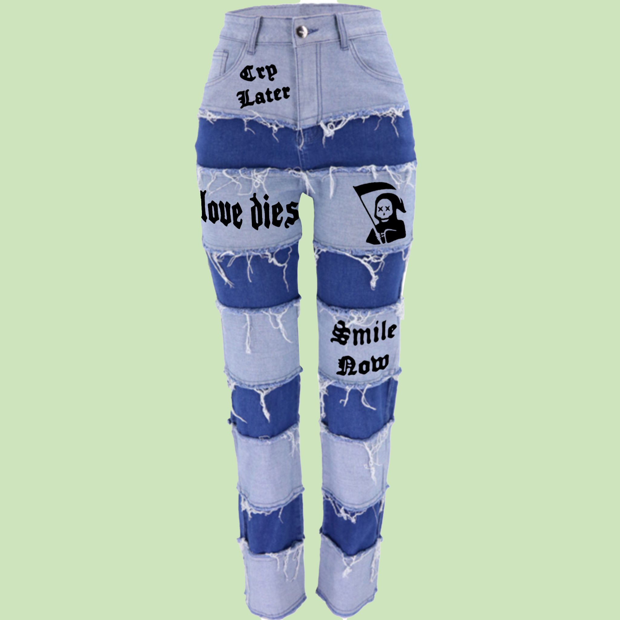 Printed jeans-xxchiefs
