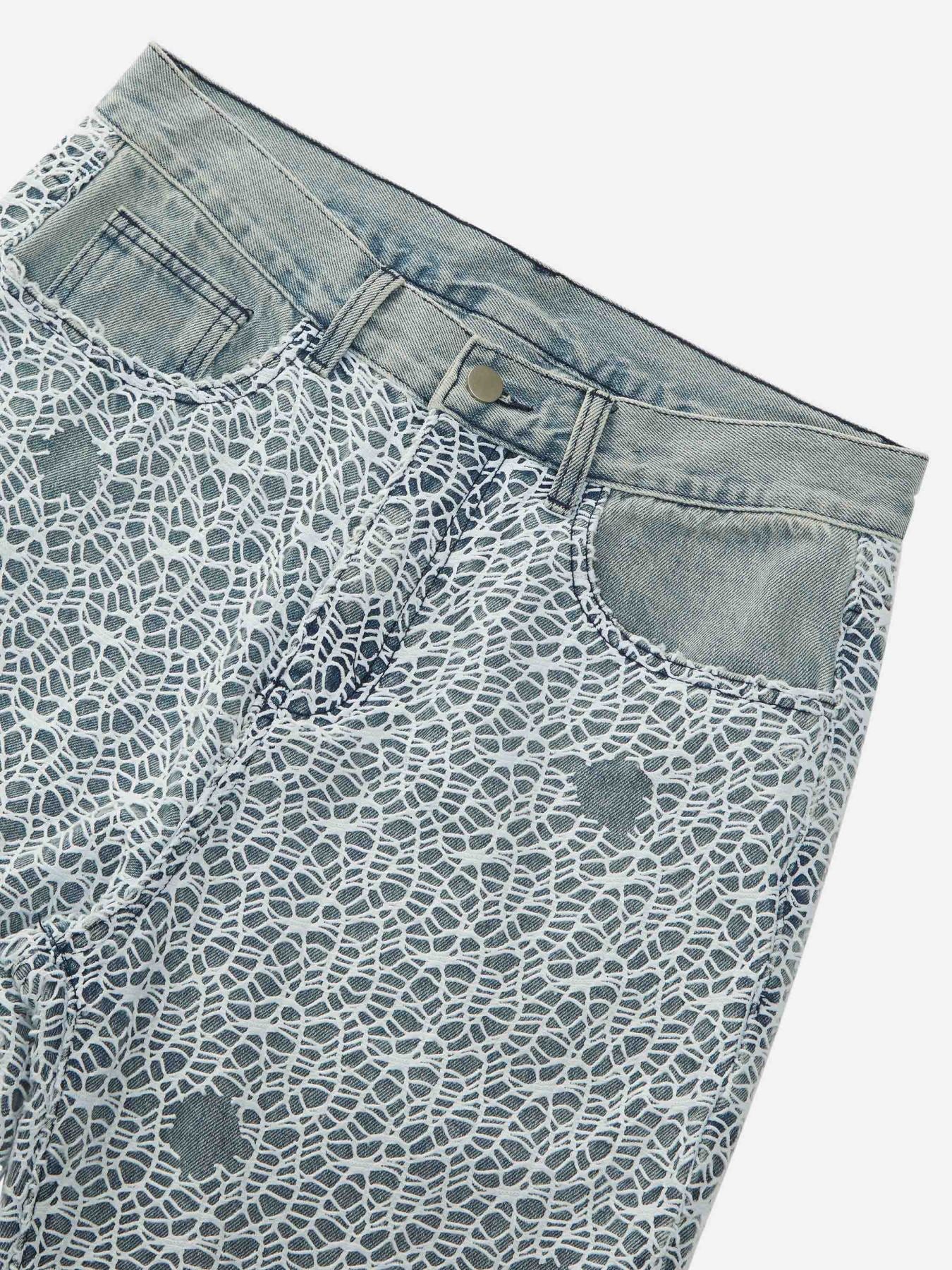 Mesh Patch Jeans-xxchiefs