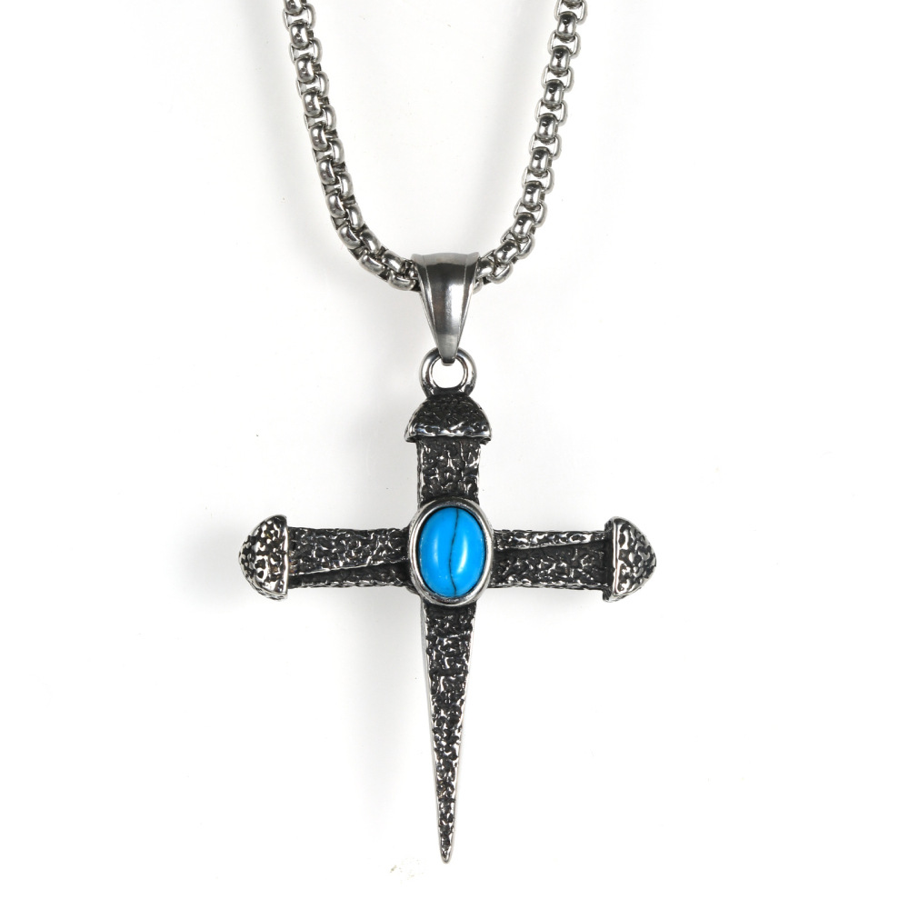 Blue cross pendant-xxchiefs