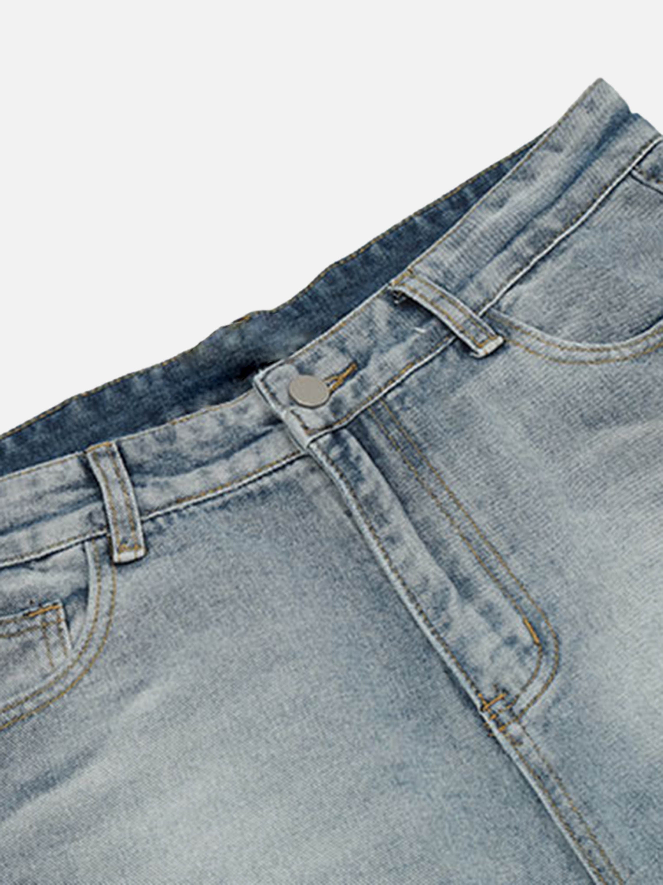 High Street Gradient Do-over Straight-leg Jeans-xxchiefs
