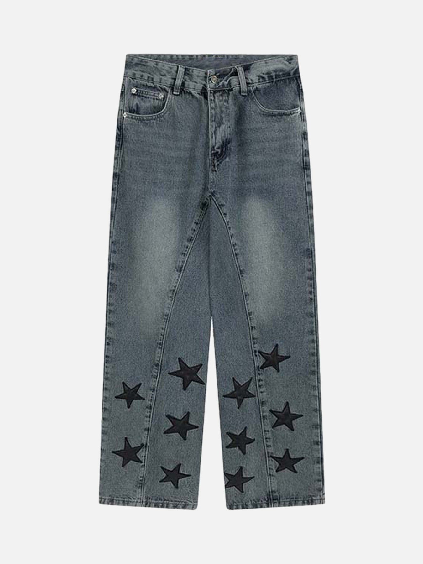 Star Patch Jeans-xxchiefs