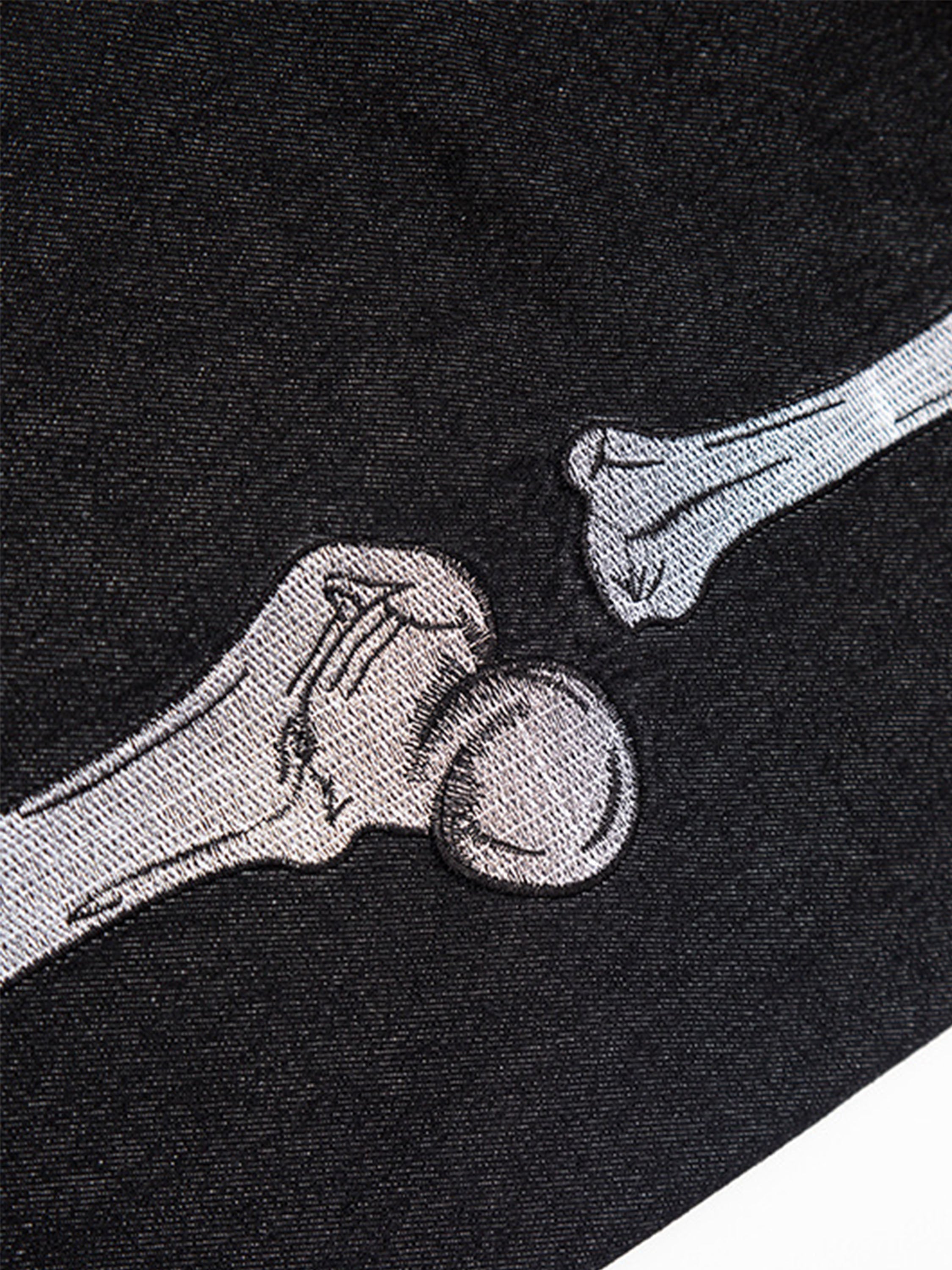 Skull Hand Print Jeans-xxchiefs