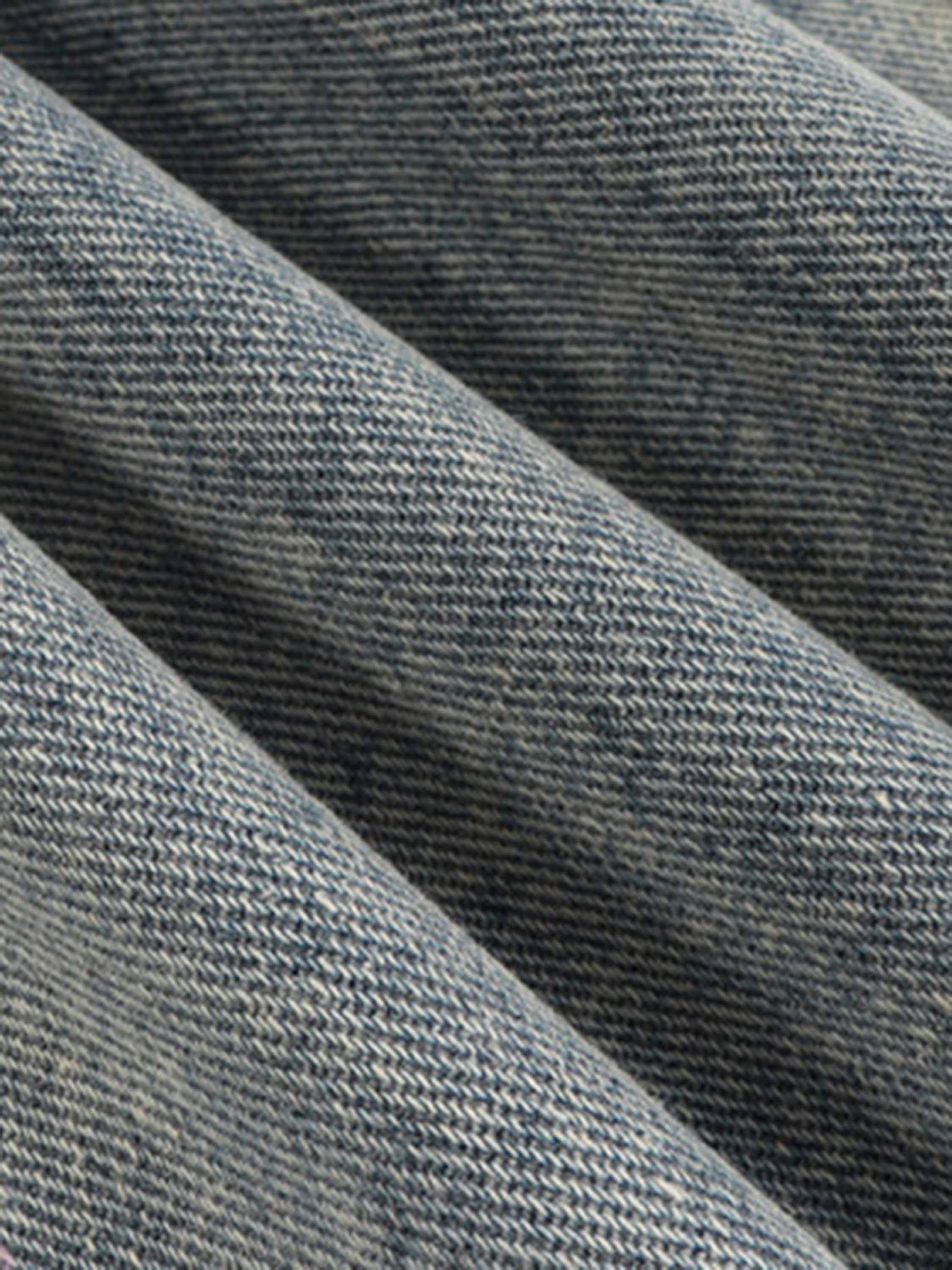 American Vintage Washed Star Embroidered Jeans Micro-lab Pants-xxchiefs