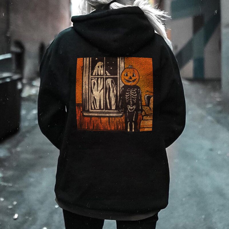 Halloween print hoodies-xxchiefs