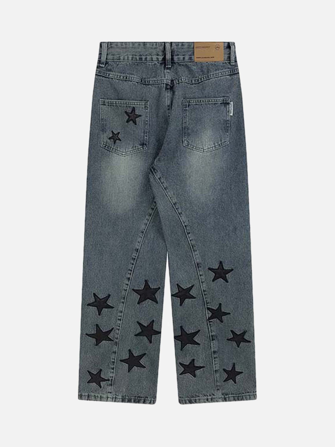 Star Patch Jeans-xxchiefs