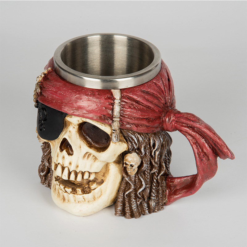 Pirates of the Caribbean Skull Coffee Cup-xxchiefs