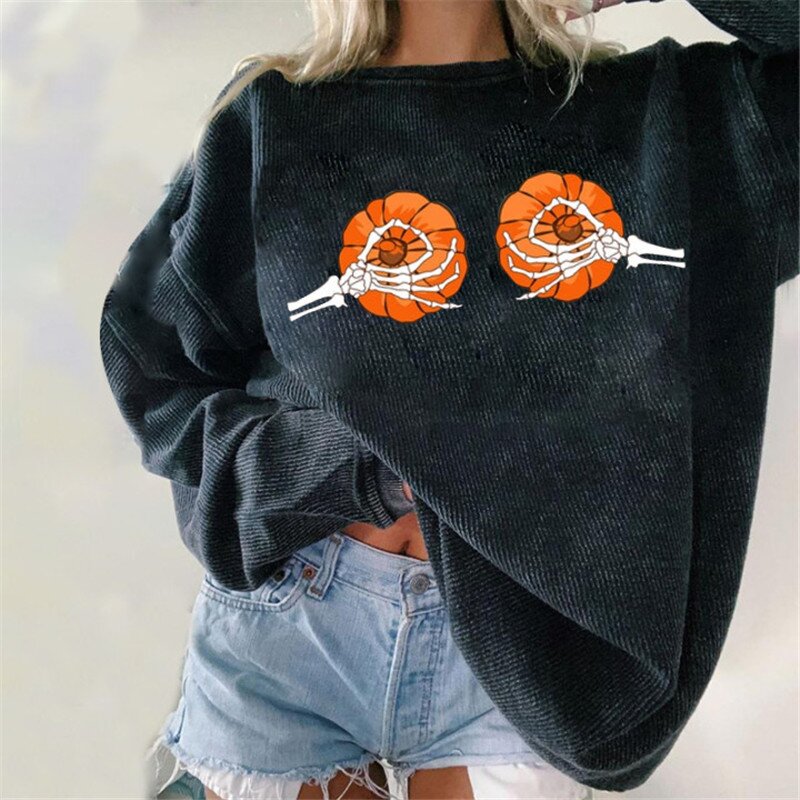 Printed sweatshirt-xxchiefs