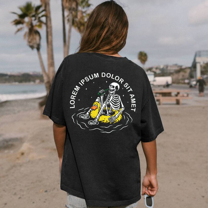 LOREM IPSUM DOLOR SIT AMET printed T-shirt designer-xxchiefs