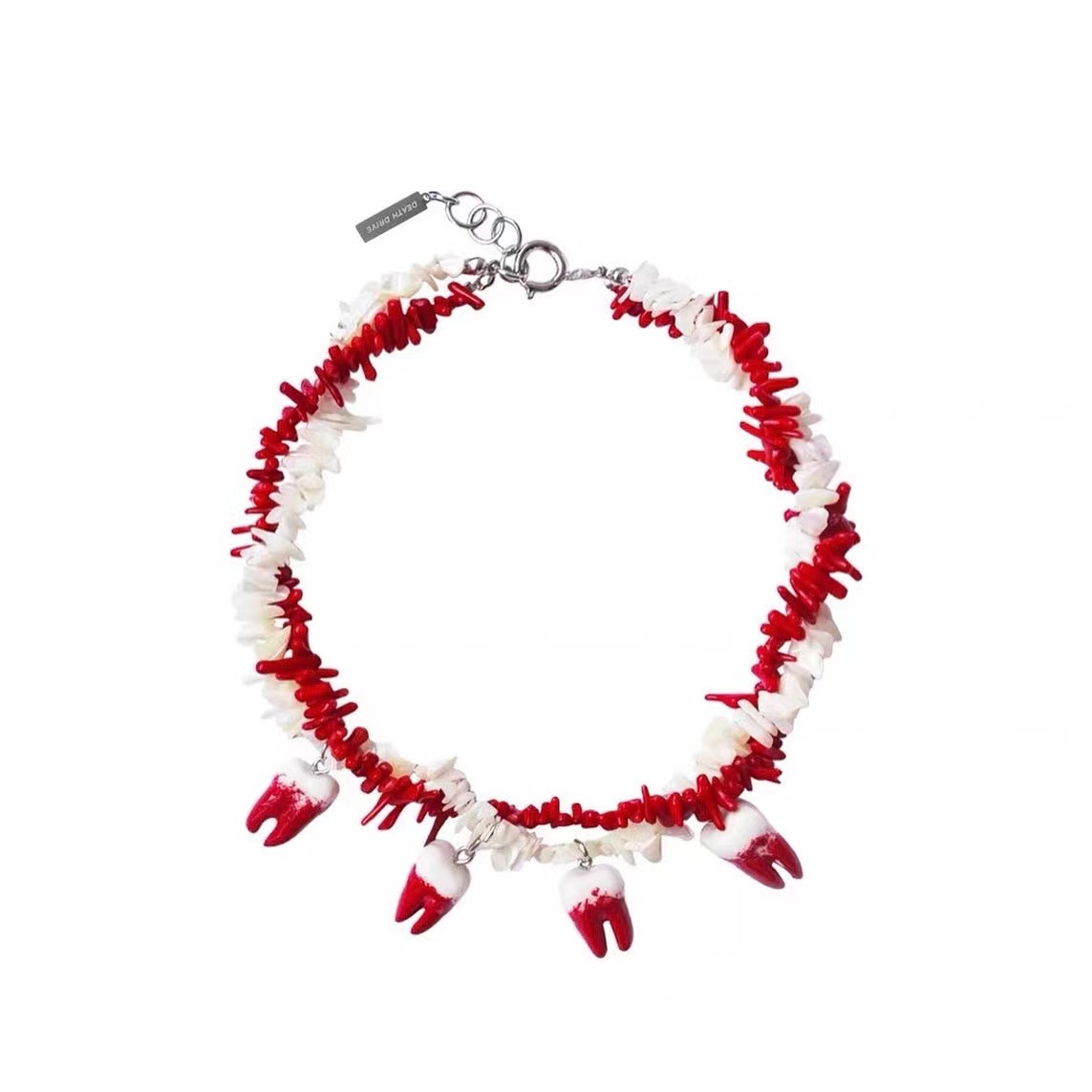 Bloodsucking teeth necklace-xxchiefs