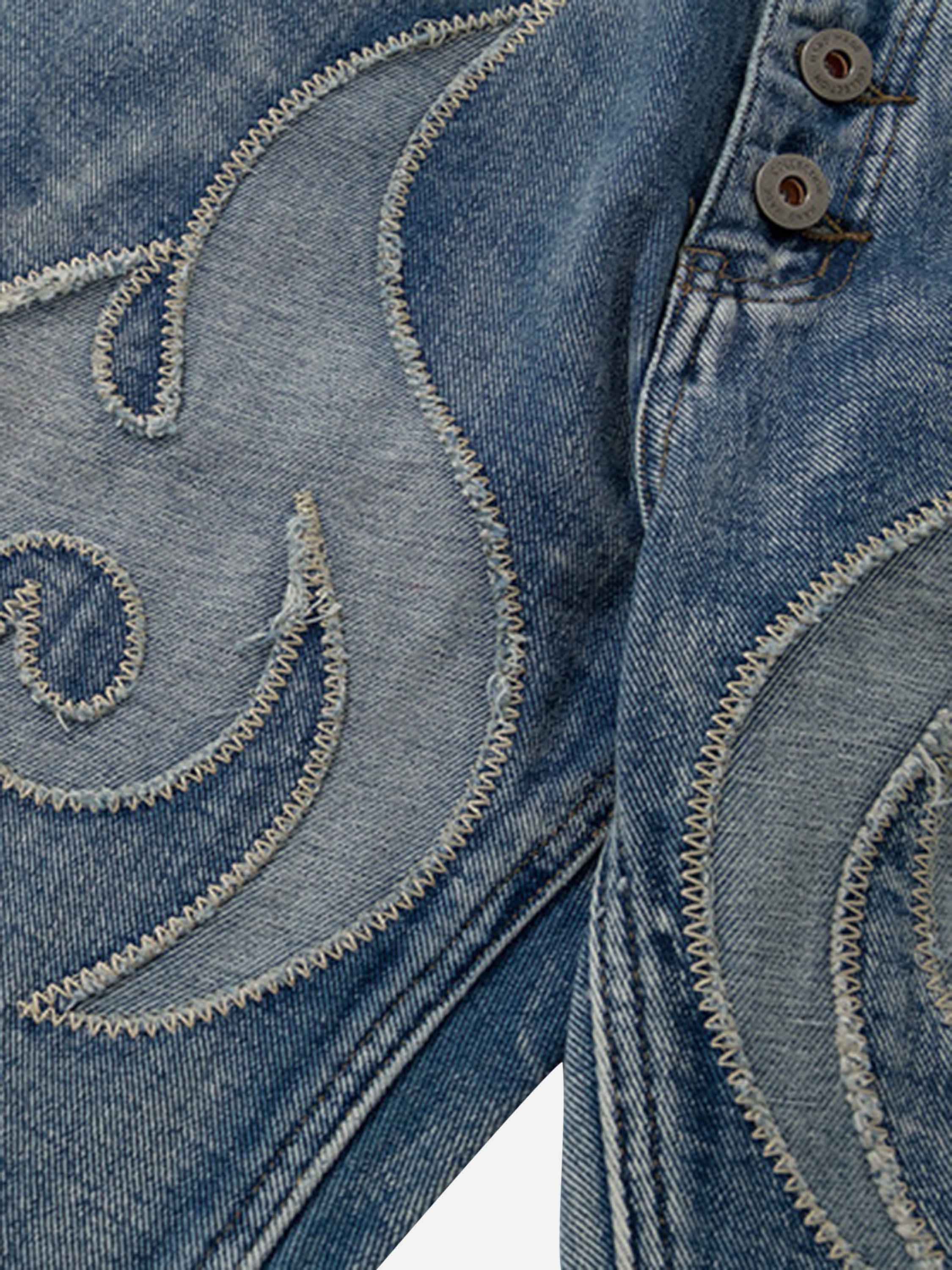 Retro Straight Casual Jeans-xxchiefs