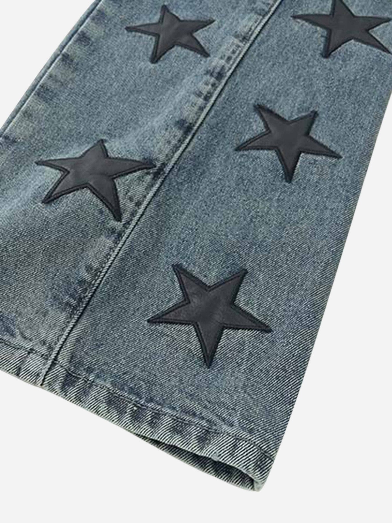 Star Patch Jeans-xxchiefs