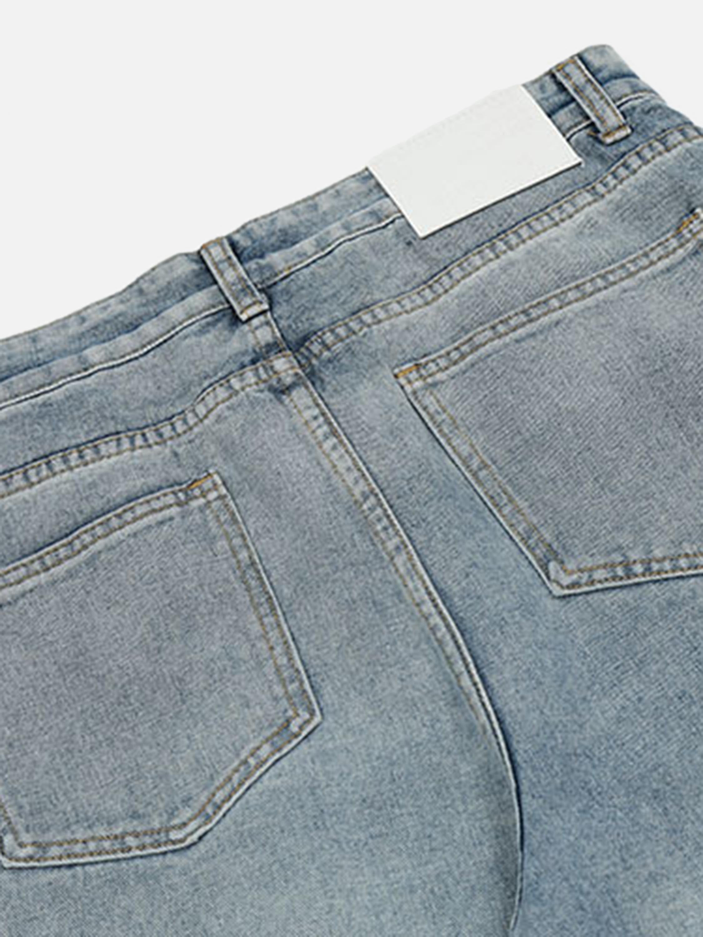 High Street Gradient Do-over Straight-leg Jeans-xxchiefs