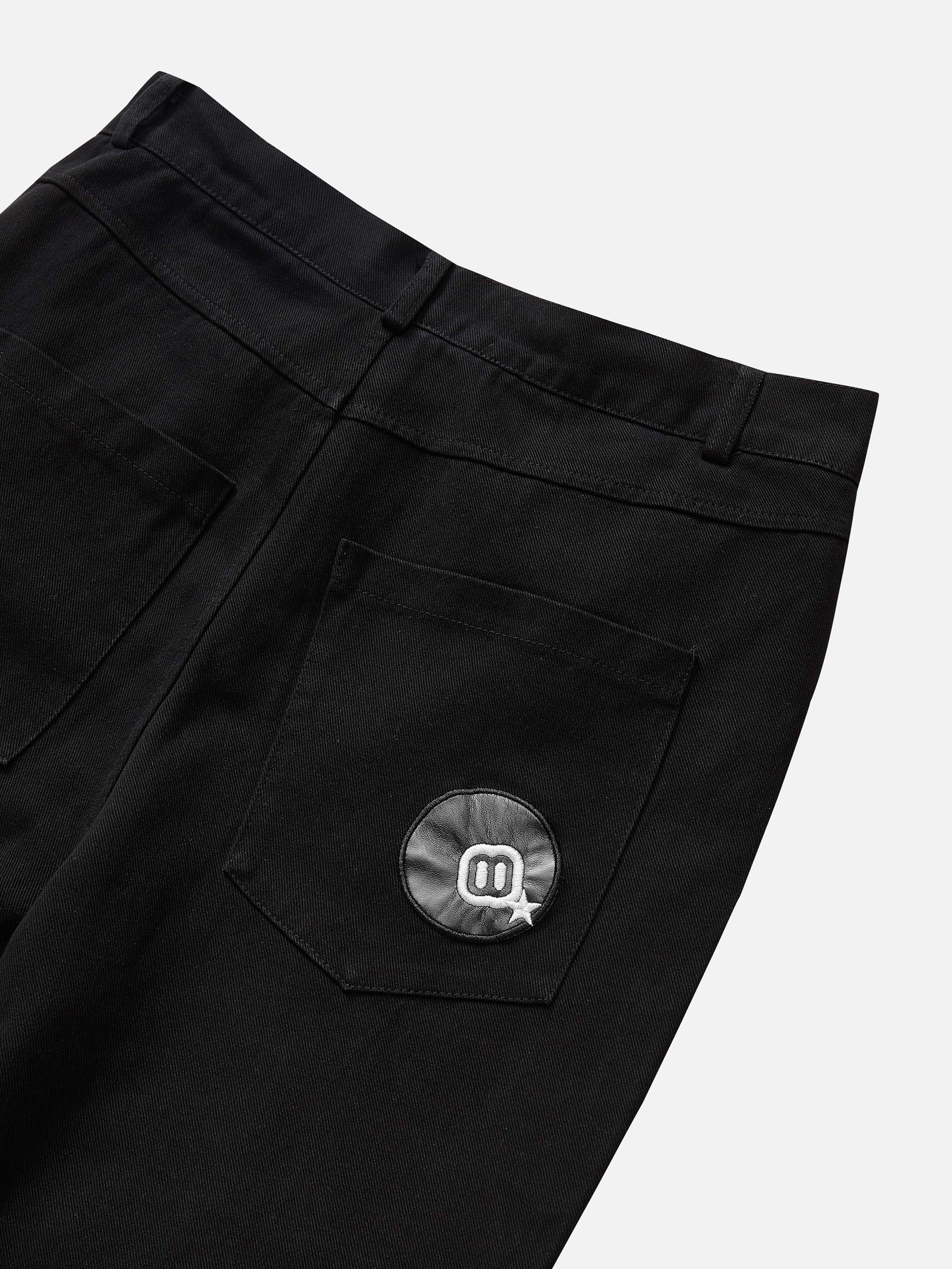 "8" Embroidered Pattern Jeans -1145-xxchiefs