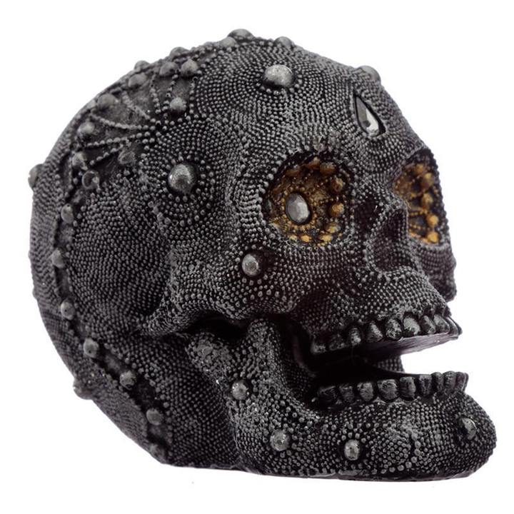 FANTASY Beaded Medium Skull Ornament-xxchiefs