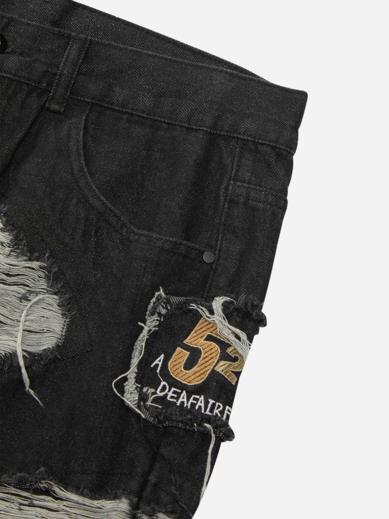 Embroidered Jeans-xxchiefs