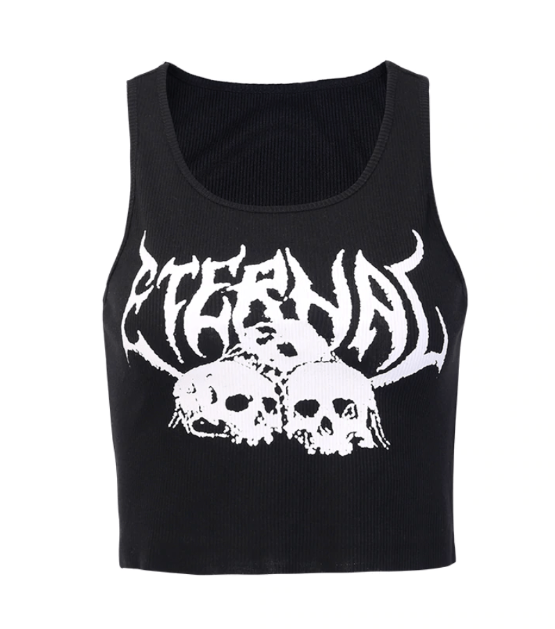 Eternal Skull Tank Top-xxchiefs
