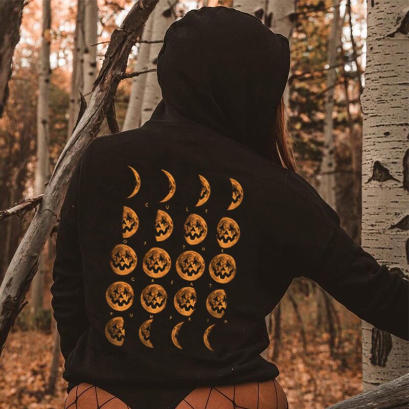 Halloween print hoodies-xxchiefs
