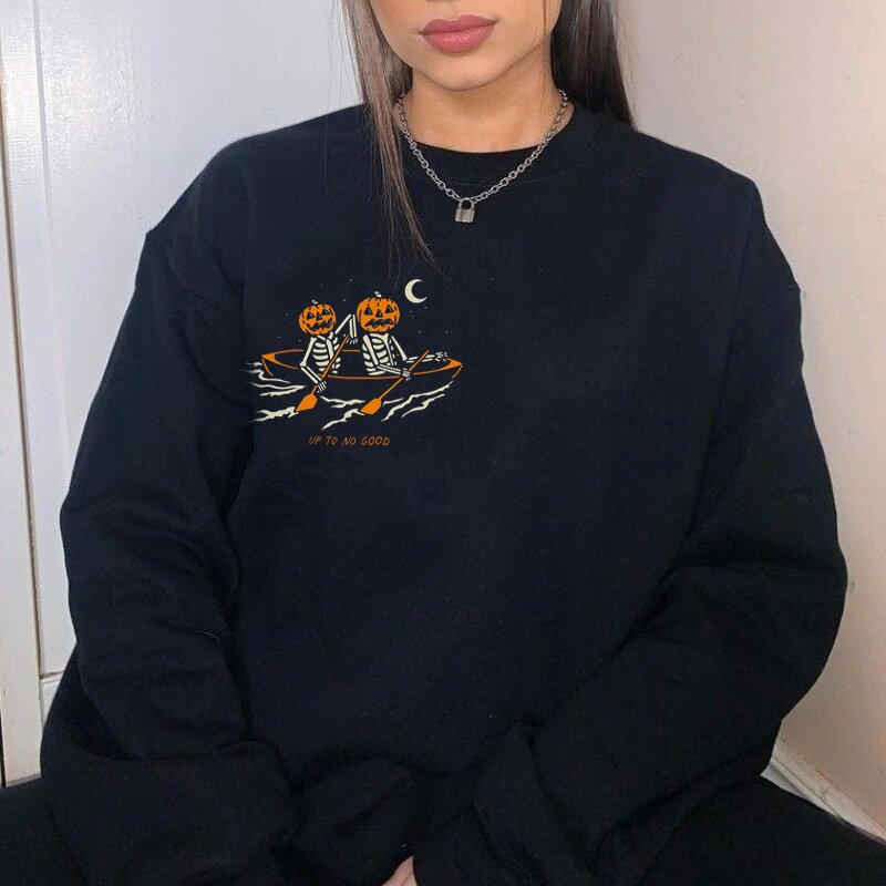 Halloween print sweatshirt-xxchiefs