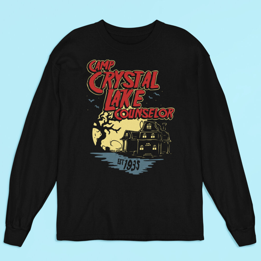 Camp Crystal Lake Counselor Long Sleeve Shirt-xxchiefs