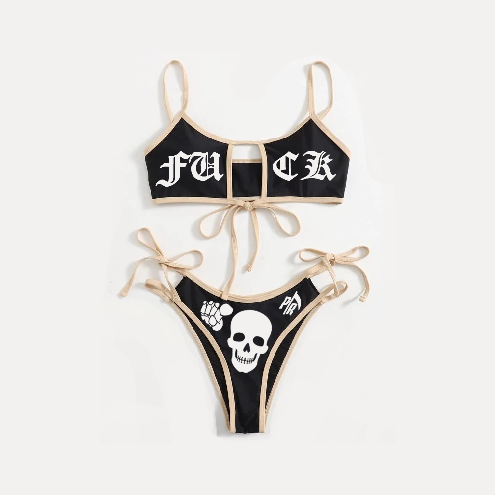 Printed swimsuit-xxchiefs