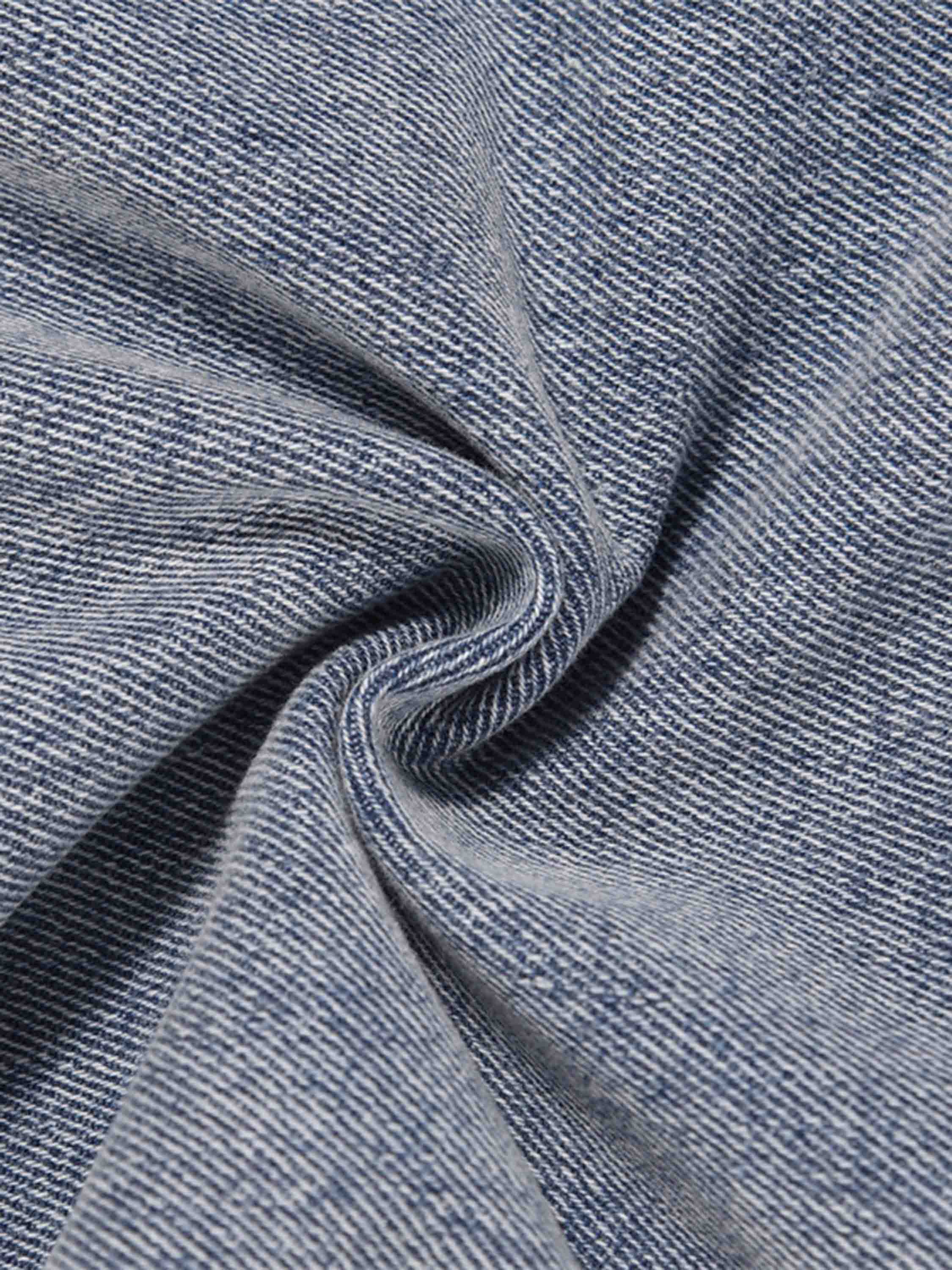High Street Design Sense Multi-pocket Loose Jeans Micro-lab Wide Leg Pants-xxchiefs