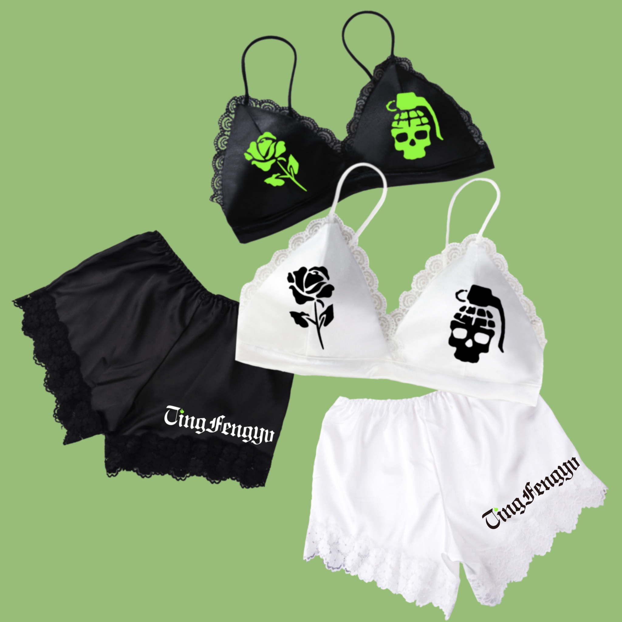 Printed underwear set-xxchiefs
