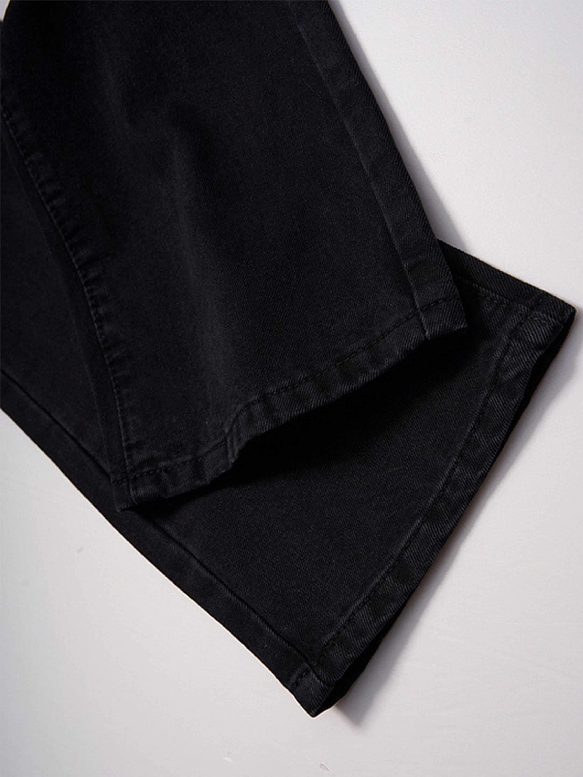 High Street Embroidery Retro Jeans-xxchiefs