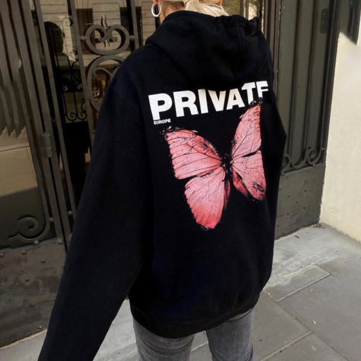 Vintage printed long-sleeved sweatshirt-xxchiefs