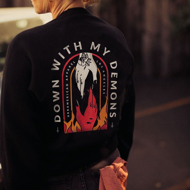Printed sweatshirt-xxchiefs