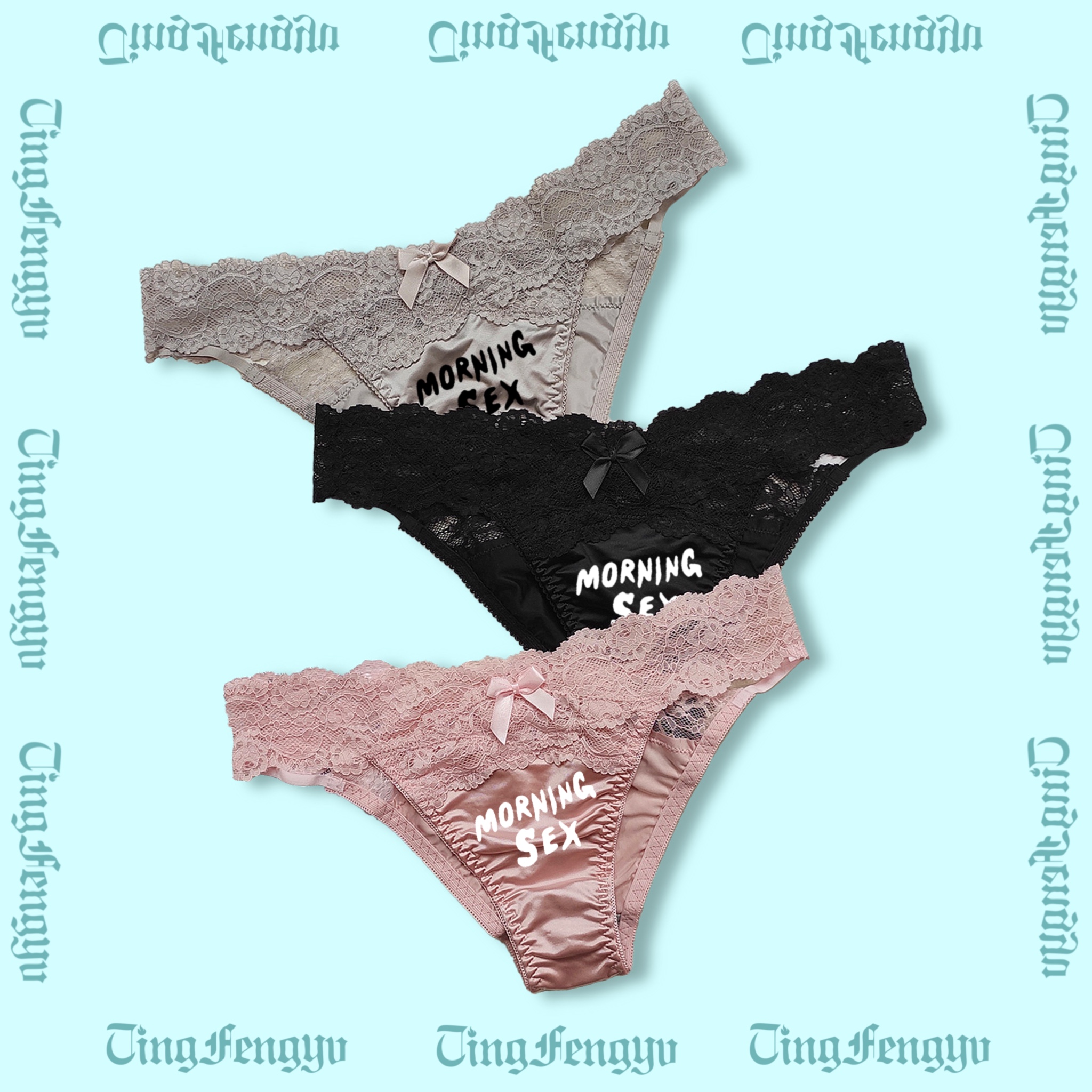 Printed underwear （3 Piece）-xxchiefs