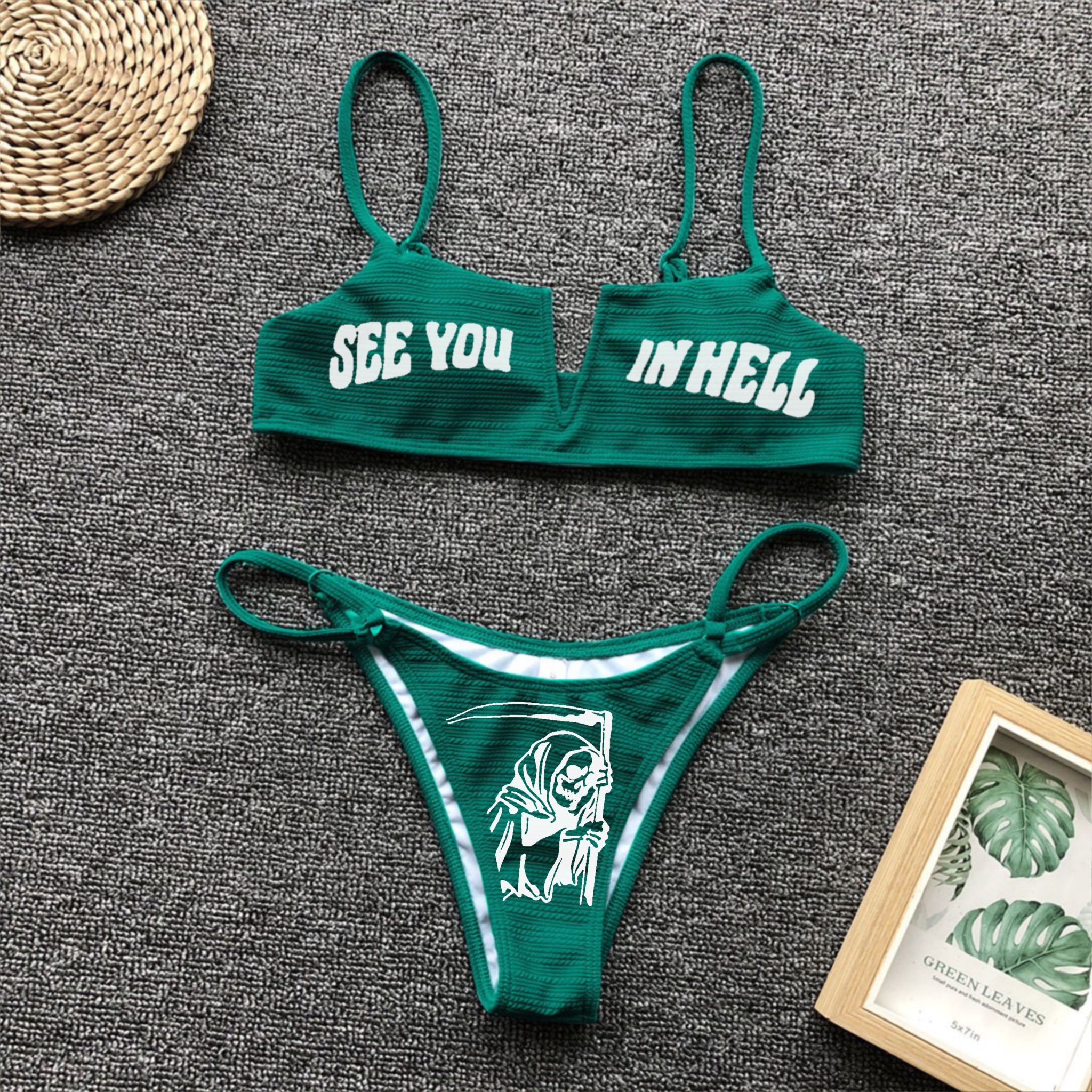 Printed swimsuit-xxchiefs