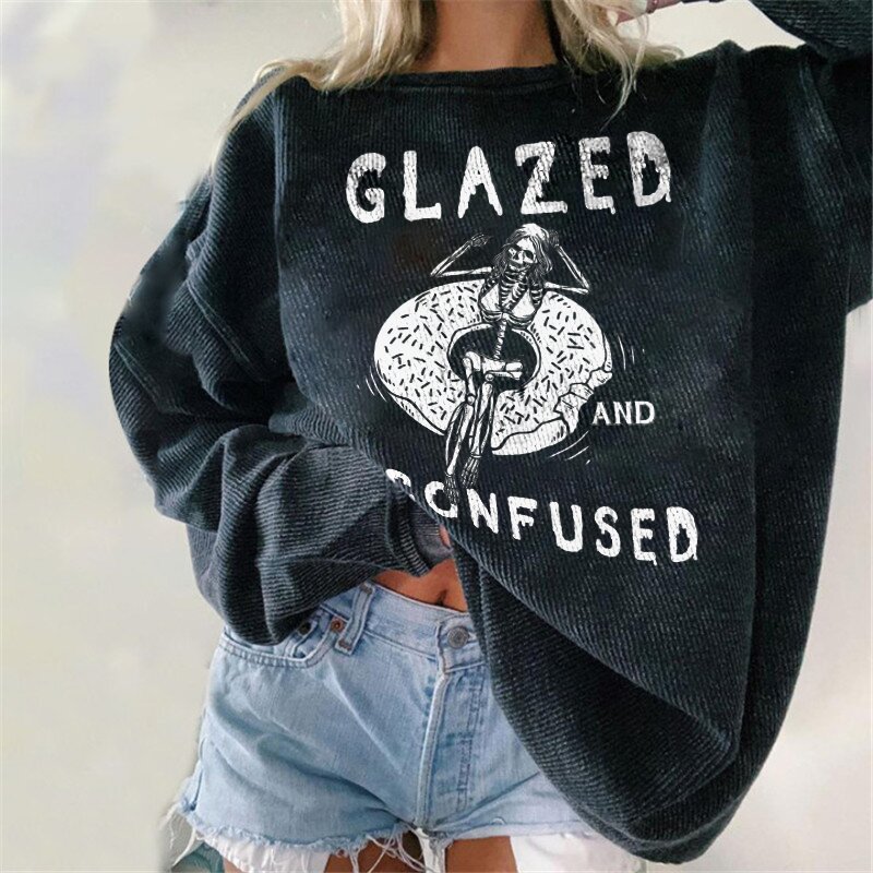 Printed sweatshirt-xxchiefs