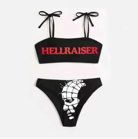 Print Sports Bikini Set-xxchiefs