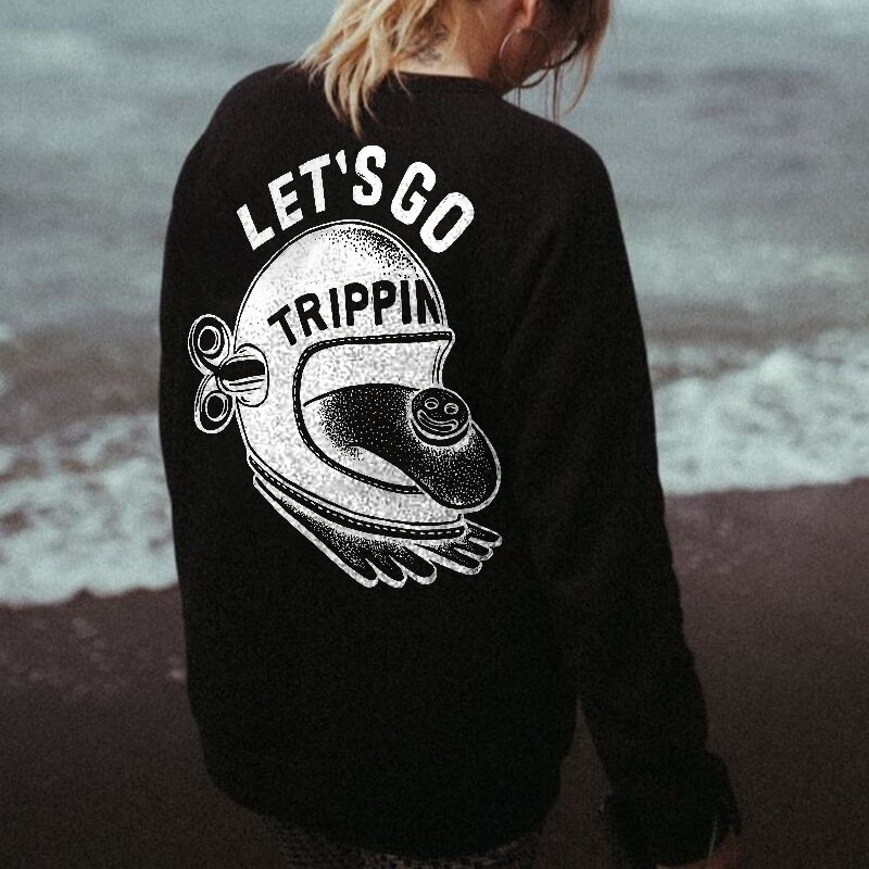 Printed sweatshirt-xxchiefs