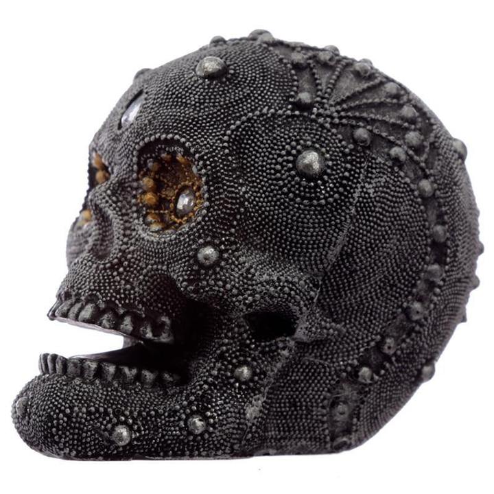 FANTASY Beaded Medium Skull Ornament-xxchiefs